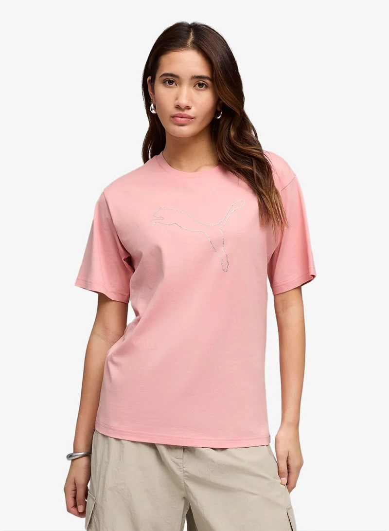 PUMA Bedazzled Relaxed T-Shirt